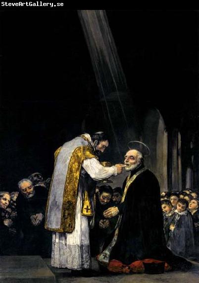 Francisco de goya y Lucientes The Last Communion of St Joseph of Calasanz